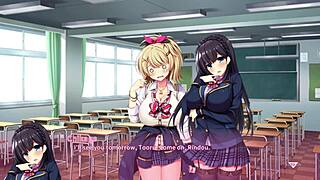 omg petite japanese anime girl rides big cock to creampie facial orgasm in homemade hentai! 😍🍆💦