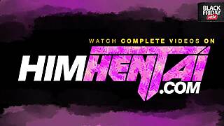 threesome anal blowjob cum on tits with stepsisters uncensored hentai