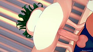 dude tatsumaki from one punch man is soaking wet in the infirmary begging for that uncensored handjob pussy pound!