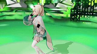 check out iroha's sexy 3d mmd dance moves in hentai style