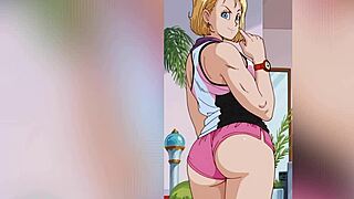 cartoon mommy shakes her big milf ass in hentai animation casually