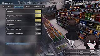 exhibitionist girl squirts uncontrollably in store public flash! 😱💦🔥 can't hold back