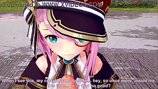 charlotte drops to knees for sloppy genshin impact blowjob fantasy