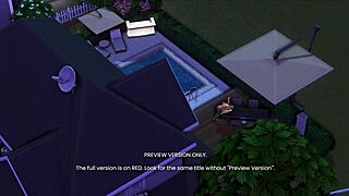 neighbors milf wife sneaks naughty 3d sims hentai fun, what's her secret craving?