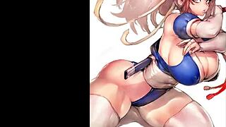 thick milf big ass tits moan sexy hentai mini compilation