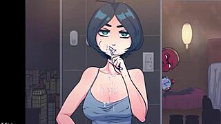 i can't stop fucking this beautiful hentai girl's tight pussy over and over