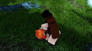 roblox adachi rei inflated by bbc blowjob cum kill la kill 3d