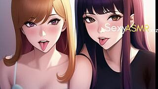 ASIAN ANIME SLUT LICKS SUCKS EXTREME CUM COMPILATION