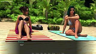 Morriganrae's futa girl faces milf seduction with those eruption-ready massive boobs