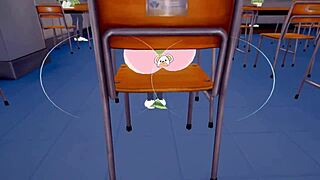 Xray Glasses Reveal Panties on Japanese Student Anime Girls in See-Through Hentai Action!