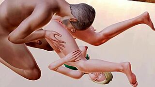 Old Man Charms Sweet Anime Girl in Hentai Tale