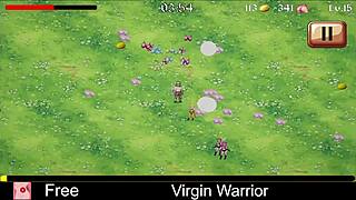 Virgin Warrior Discovers Erotic X-Men Hentai Game Challenges and Secrets