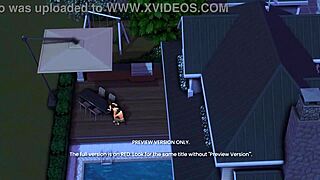 neighbors milf wife sneaks naughty 3d sims hentai fun, what's her secret craving?