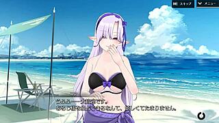 yun's shangri la drive swimsuit shines in anime game beach vibes so teasingly