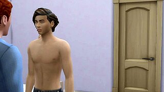 Innocent Babysitter's Sims 4 Secret: Teasing Licks Lead to Pussy Fucking Frenzy