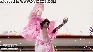 watching agassy seraphine sexy kpop dance in league of legends costume gets me so hard uncensored hentai mmd