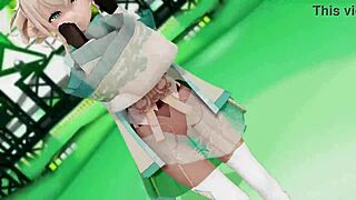check out iroha's sexy 3d mmd dance moves in hentai style