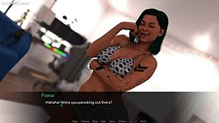 Morriganrae's futa girl faces milf seduction with those eruption-ready massive boobs