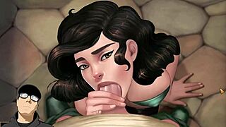 What a Legend Annes Giving Free Blowjobs Turns Emotional Oral Thrill