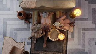 Dominant shemale milf pounds two girls with anal creampie gaping