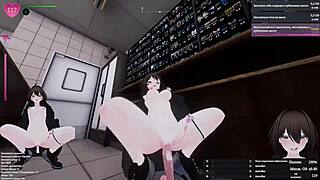 exhibitionist girl squirts uncontrollably in store public flash! 😱💦🔥 can't hold back