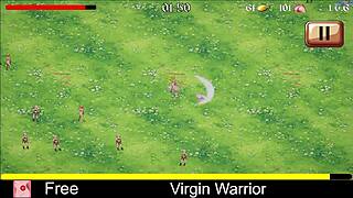 Virgin Warrior Discovers Erotic X-Men Hentai Game Challenges and Secrets