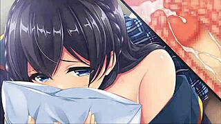 Chikage Route Ends with Monster Cock Creampie Facial Squirting!