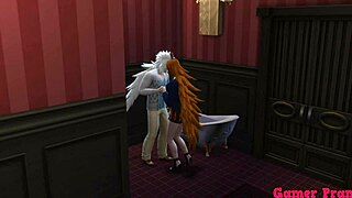 after training i sneak to bathroom and seduce mizukage milf fucking her hard till i cum in her mouth naruto hentai