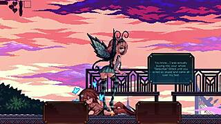 monster girl takeover turns into wild blowjob creampie animations in lost case game