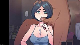 i can't stop fucking this beautiful hentai girl's tight pussy over and over