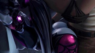 Overwatch D.Va Metronome Jerk Off Challenge Game Tease