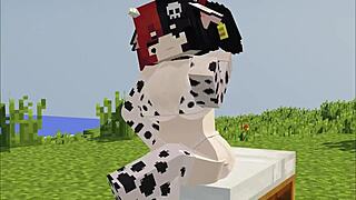 milf cow hentai fucked hard in jennys mod game