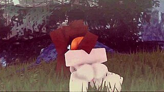 roblox adachi rei inflated by bbc blowjob cum kill la kill 3d