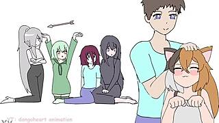 Cats Head Pat Minecraft Anime Ep 5 Anal Assfucking Latina Hentai!