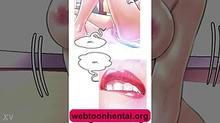 milf daughter-in-law sneaks away for bondage blowjob and creampie in uncensored hentai manhwa anime