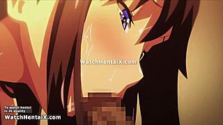 anime hentai girl's tempting pussy allure