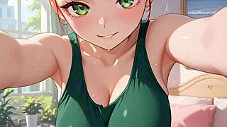 bedroom hentai test explodes with raw desire!!