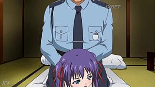 Whoa, police officer ravages virgin hotel owner's tight holes!