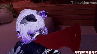 aw lil pup masterbates then takes that bunny cock vrchat 18+ 🍆🐰