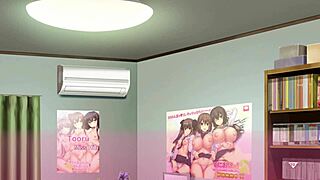 Picture this casual tale of hibari side story in real hentai situation part 47 with big tits milf action