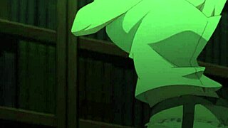 Big Tits Anime Blonde Strips Nude And Shakes Boobs!