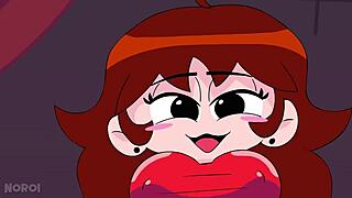 omg fnf girlfriend's thick ass begs for boyfriend's monster cock doggystyle 😍 creampie her curvy pussy!