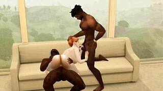hey check out this sims slut loving blowjobs from black hunks