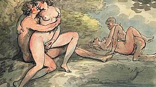 Vintage Erotic Drawings Burst with Raw Passion!