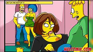 Simptoons double team tease