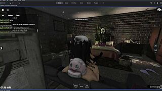 i'm that bratty roblox chick tasting strangers hot cum... rainy nite best part!!