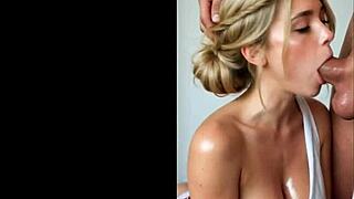 hot busty blonde ai big tits suck huge cock preview