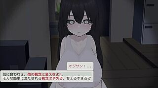 rei's full h-scene in kill la kill hentai game builds to true ending climax