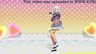 check out novr mmd gura's sexy 3d dance moves in hololive hentai