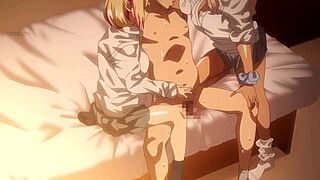 Big titted hentai babes tease with juicy boobs in steamy scenes